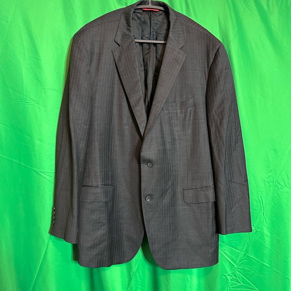 Samuelsohn Other - SAMUELSOHN $1200 Super 130s wool pinstriped blazer jacket